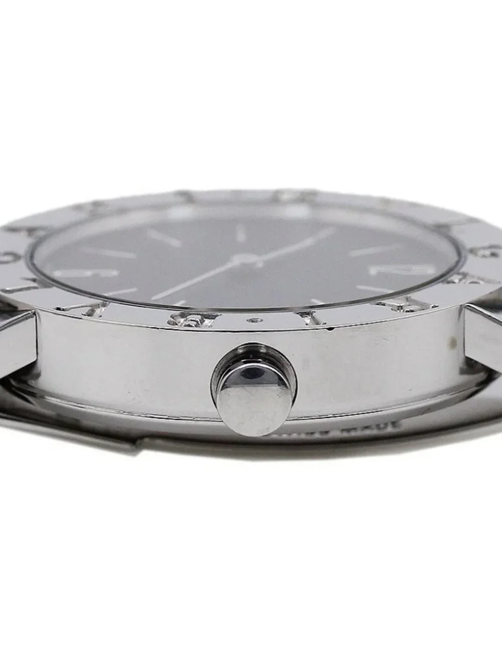 BVLGARI BVLGARIBVLGARI BB30SS Date black Dial Quartz Boy's Watch_948825